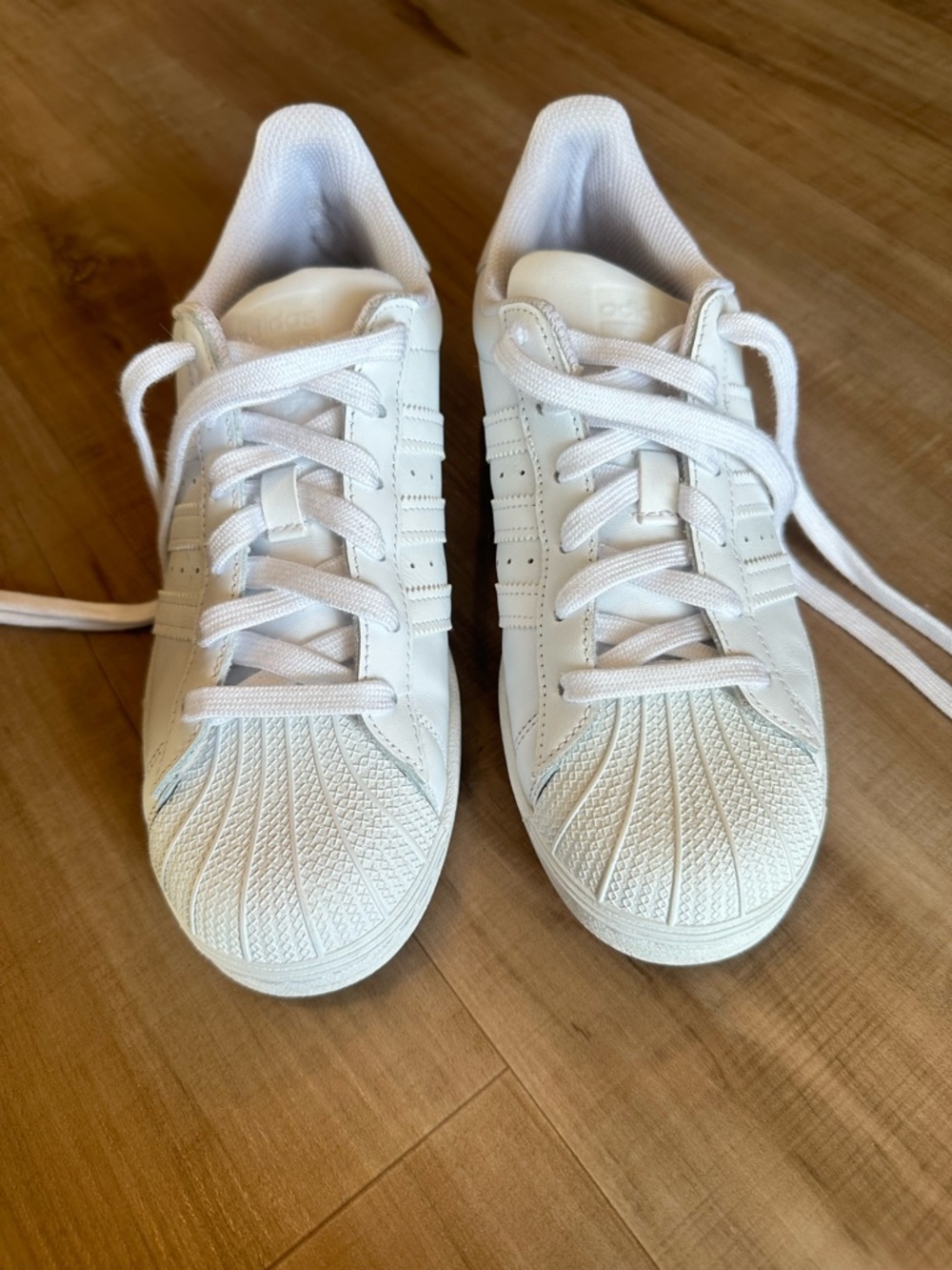 adidas White Superstar Sneakers